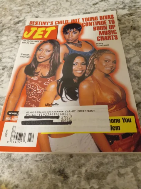 Jet Magazine May 29, 2000 Destiny's Child & Beyonce Knowles, Farrah Franklin WB