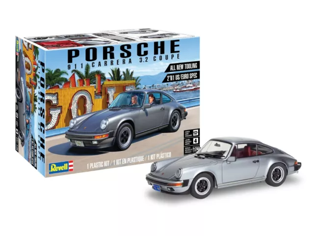 Revell Porsche 911 Carrera 3.2 Coupe 1:24 4521 Modèle Plastique Kit