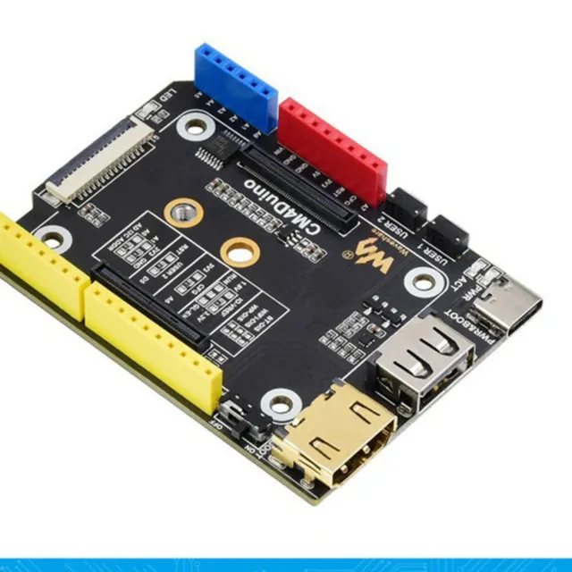 For Raspberry Pi CM4 Duino Expansion Board On-board HDMI/USB/CSI/M.2 SSD Module