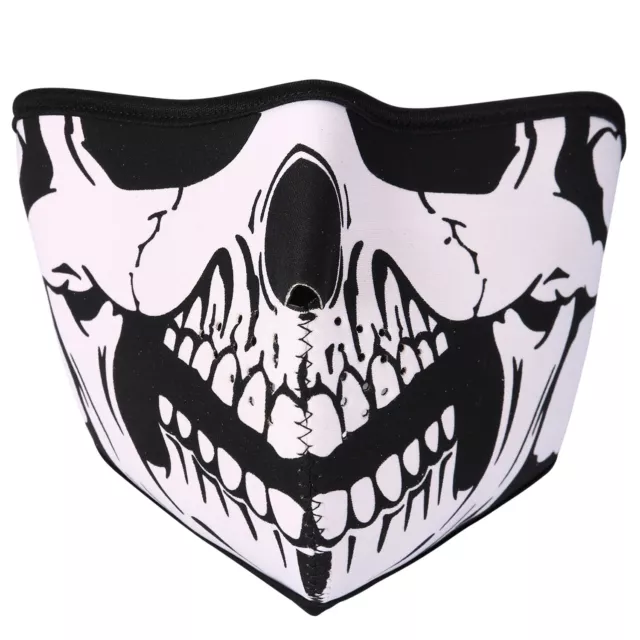 1/5/10 Pack Motorcycle Half Face Skull Mask Sports Riding Outdoor Cover Bandana