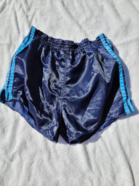 Adidas Glanz Shorts, Nylon Sprinter-shorts Beckenbauer Top-zustand Gr D5 / M