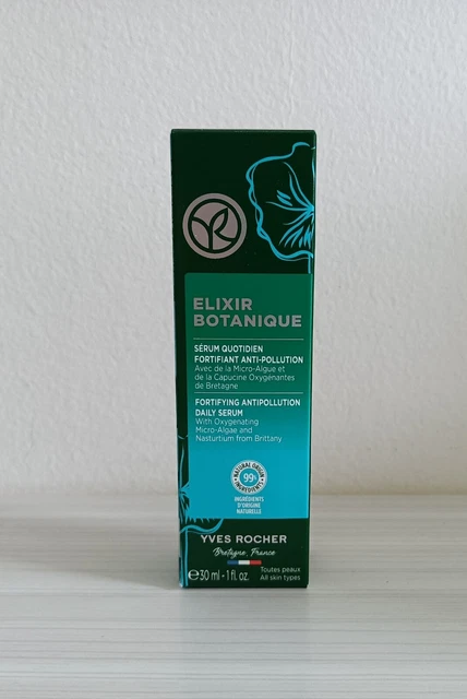 ELIXIR BOTANIQUE SERUM quotidien fortifiant anti pollution. Yves Rocher ...