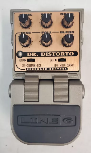 Pedal efecto distorsión para guitarra Line 6 DR. DISTORTO