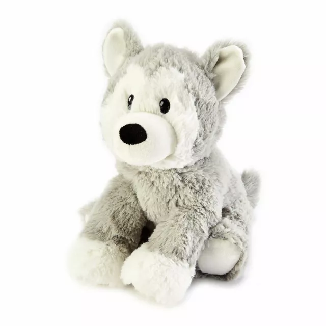 Intelex Warmies Cozy Plush Microwavable Husky Fully Heatable Animal Soft Toy