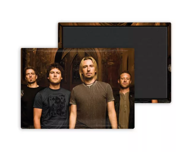 Nickelback 2-Magnet Personnalisé 54x78mm Photo Frigo