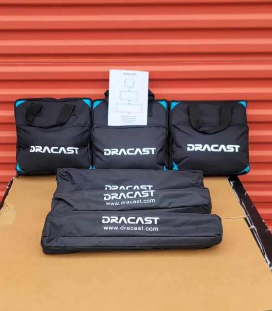 Dracast S-Series Plus luz diurna 5600K (DRSPPL500DN), conjunto azul