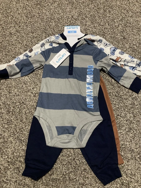 Carters Baby Boy 6-9 months 2 Outfit Set New With Tags 