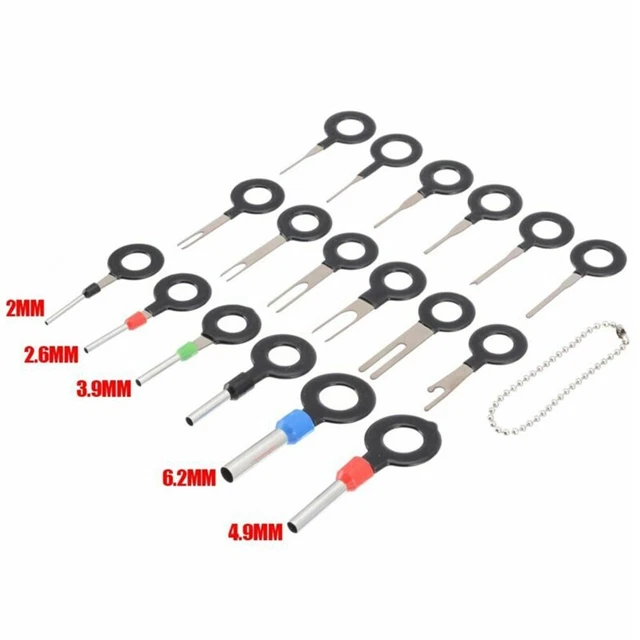 Kit 76 Pcs Outils De Suppression De Terminal - Extracteur Broches Câblage Voiture Connecteur - Réparation Électrique