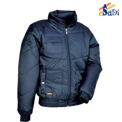Giubbino Piumino Giacca Cofra Stafford Navy Giubbotto Invernale Lavoro