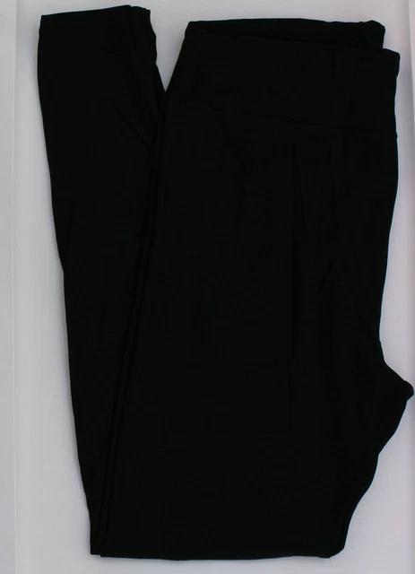 thumbnail interactive-video image 1 of LuLaRoe Tall & Curvy Solid Dark Gray Leggings – NWT, 27" Inseam 1 of 3