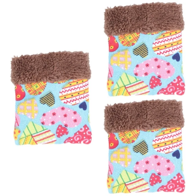 3x Guinea Pig Hideout Hamster Käfig Zubehör Hamster Bett