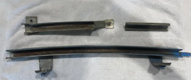 68-73 Datsun 510 Left Side Driver Door Window Channel Rail Guides OEM Japan