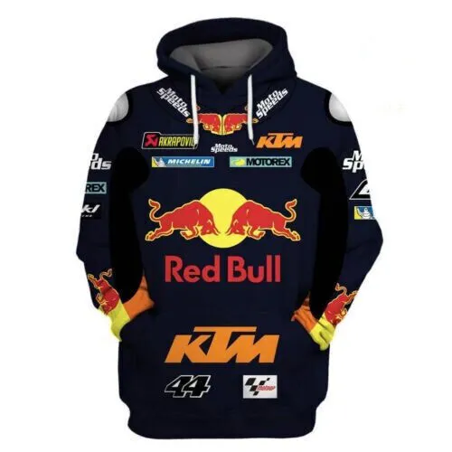 Neu Heren Hoodie Red Bull KTM Sweatshirt plus DE