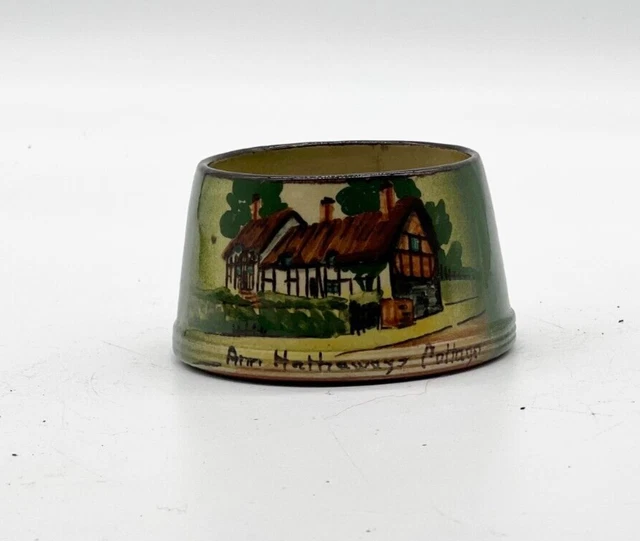 Zuccheriera Vintage Torquay Ware Ann Hathaways Cottage