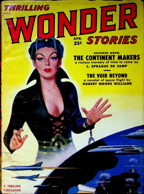 Thrilling Wonder Stories Pulp Apr 1951 Vol. 38 #1 VG