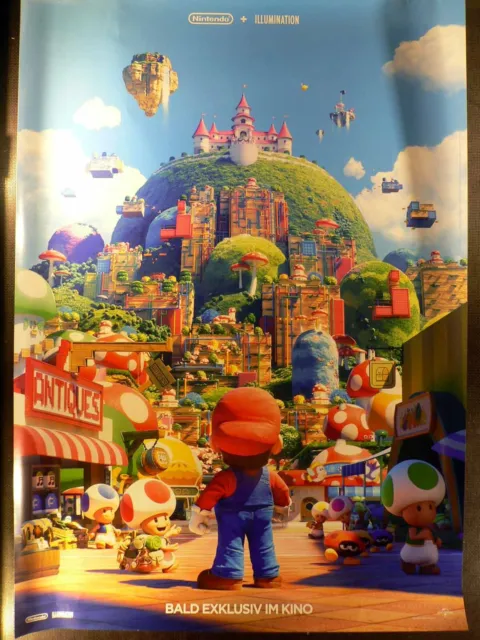 The Super Mario Bros. Movie - Teaser - Filmposter A1 84x60cm gerollt