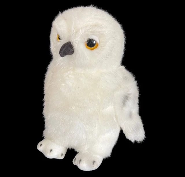 HARRY POTTER HEDWIG Owl Stuffed Animal Plush Movie Toy Small White £12.