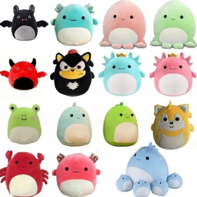 Squishmallows Doll Plush Toy Cushion Stuffed Pillow Cartoon Soft Toys Xmas Gift