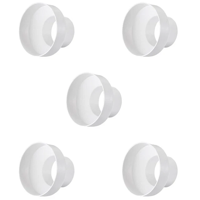 5X ventilation pipe reducer adapter duct adapter pipe connector for InlI9D9