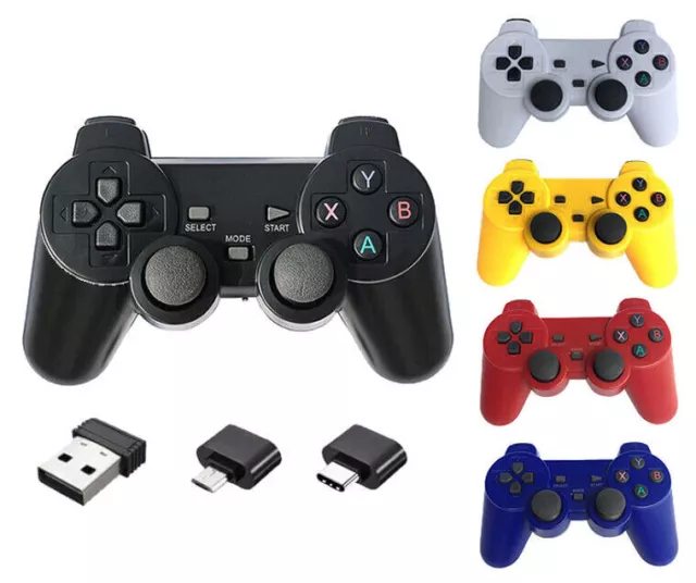 PC / Android / Game Controller Gamepad - Includes 3 Adapters