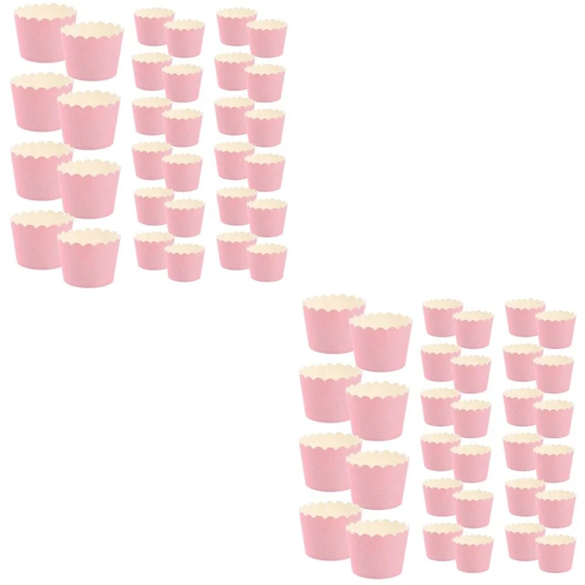 200 pz tazze per muffin tazze da forno tazze per cupcake di carta tazze da forno tazze da dessert