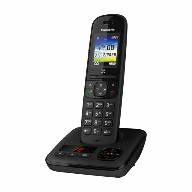 Panasonic KX-TGH720EB Cordless Home Phone Answer Machine Single Call Blocker
