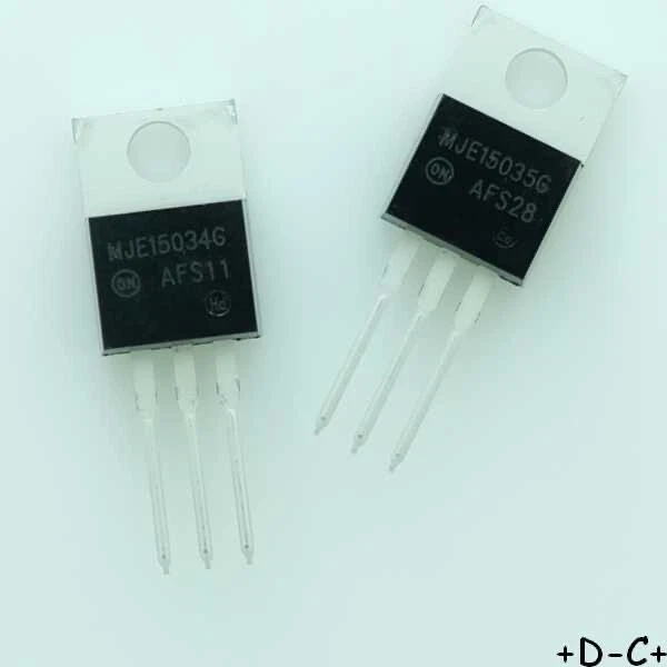 Coppia Transistor MJE15030G E MJE15031G In Contenitore TO-220, Marca ON Semiconductor