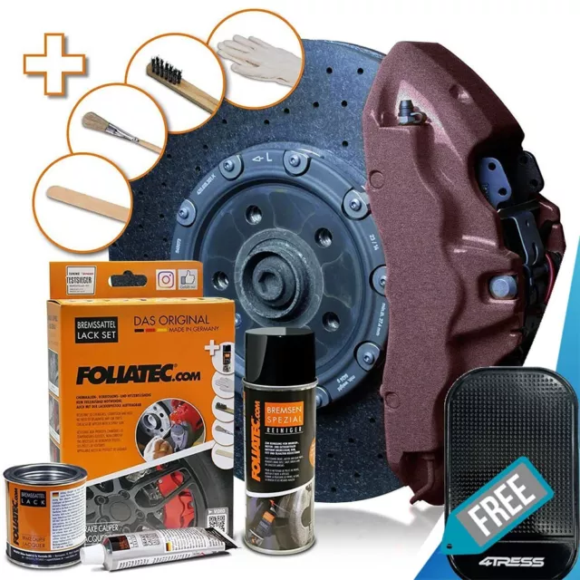 Brake Caliper Foliatec FT2171 Metallic Copper High Temp Paint Lacquer Kit. Mat✅