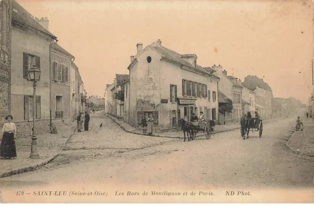95 Saint Leu #Mk52617 Les Rues De Montlignon Et De Paris