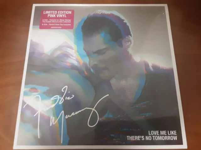 FREDDIE MERCURY - Love me like there's no tomorrow - RSD Limited Edition Pink Vi