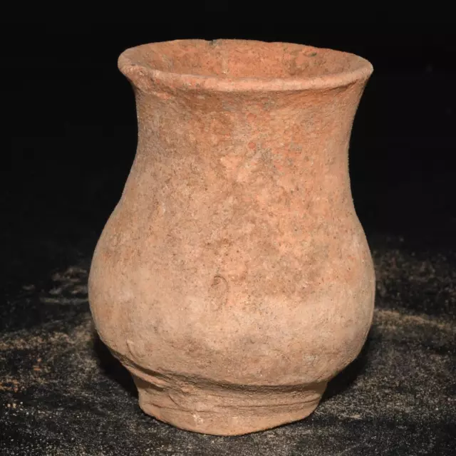 Genuine Intact Ancient Mohenjo Daro Indus Valley Civilization Terracotta Pot Jar