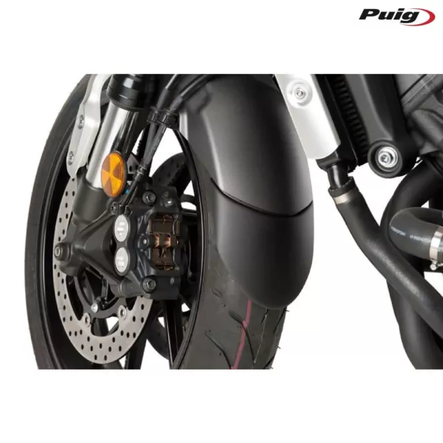 PUIG BLACK FRONT FENDER SPRAY for Honda 600 CBF 2004-2007