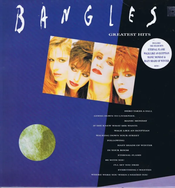 The Bangles Greatest Hits, 1990, 12" LP Album CBS Records