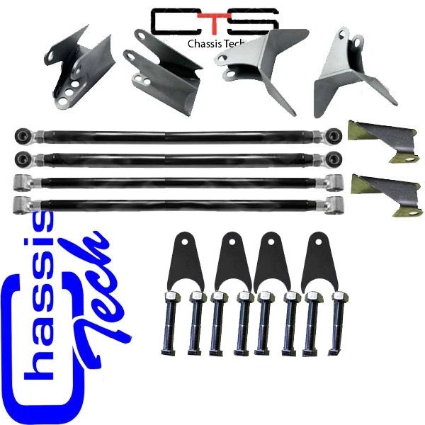 Kit De Suspension 4 Liens à Souder Pour Rod Rat Truck | Barres Parallèles 5 Barres | Niveau Levage