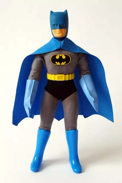 Mego WGSH Batman 8" body type 2 action figure 1974 originale (F)