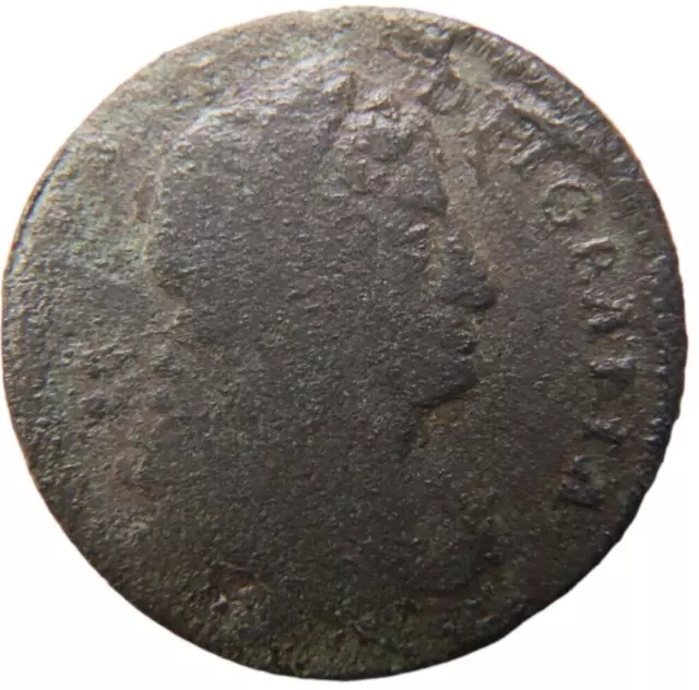 Charles II (1660-85), Irish copper Halfpenny