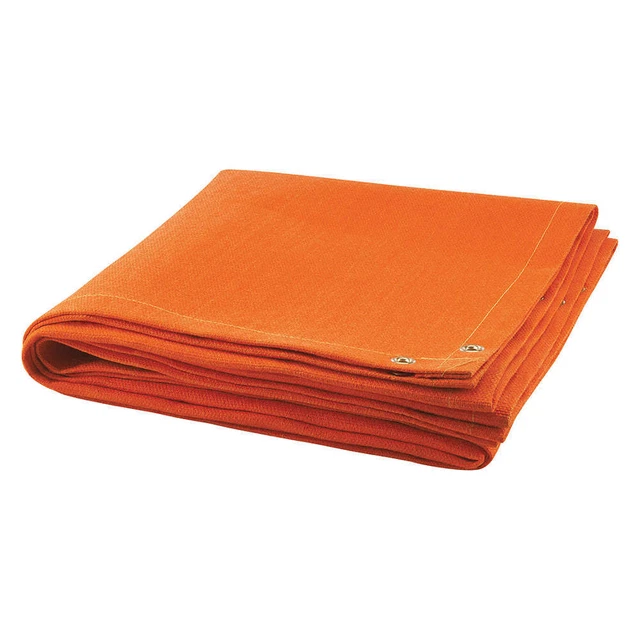 STEINER 369-6X8 Welding Blanket,6 ft W,8 ft L,Orange