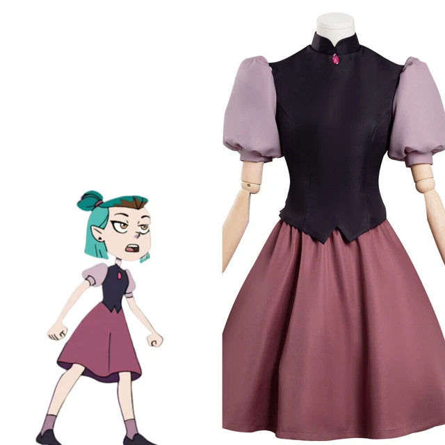 THE OWL HOUSE Amity Cosplay Costume Halloween Outfit Carnival Suit