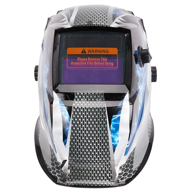 Solar Auto Darkening Welding Helmet Tig Mig Grinding Shield Tool M2M1