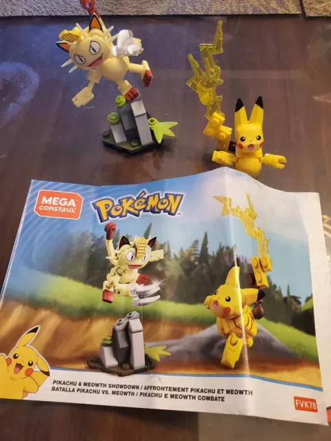 BNIB Onix Super Battle Mega Construx Pokemon Meowth Ekans Staryu Pikachu  Porygon