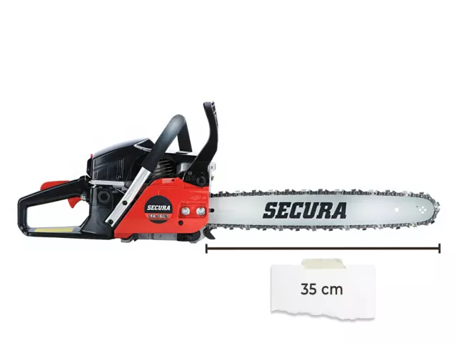 SECURA 4x Sägekette 3/8" 1,1mm 52 35cm HM passend Makita DUC353 DUC353Z 2