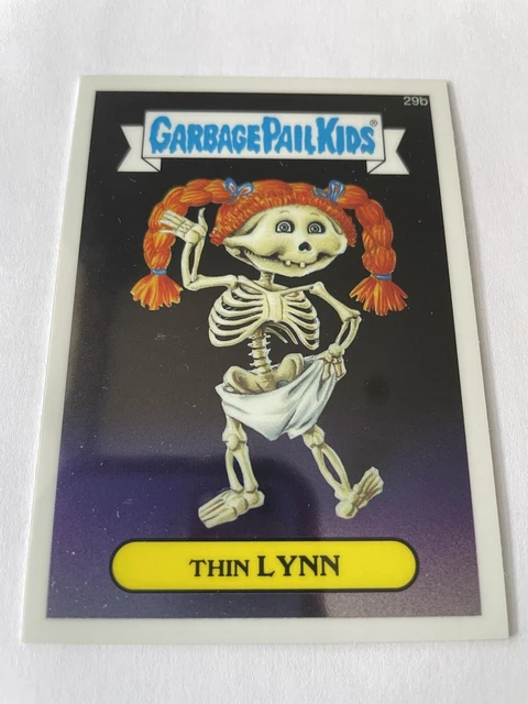 Carte Garbage Pail Kids TOPPS Les Crados GPK Chrome  2013 THIN LYNN 29b