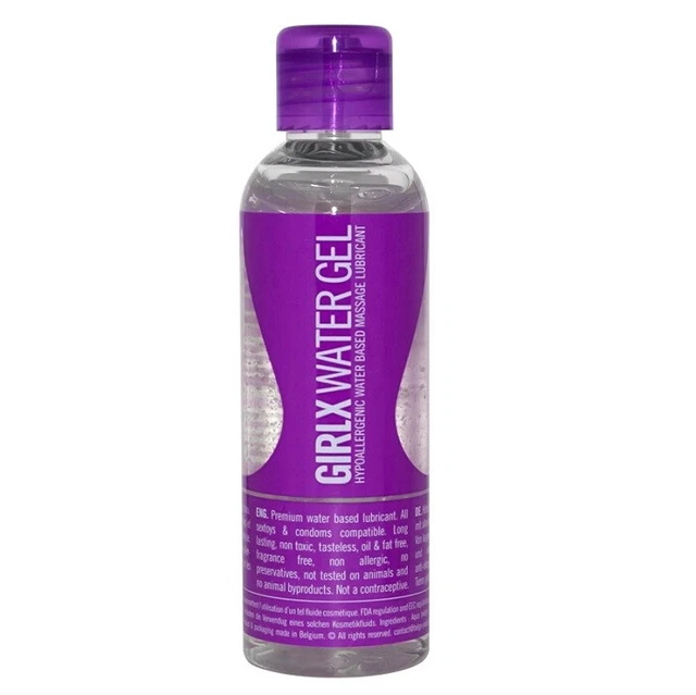 LUBRIFICANTE GIRLX Water Gel 100ML ACQUA VAGINALE ANALE sesso sexy INTIMO