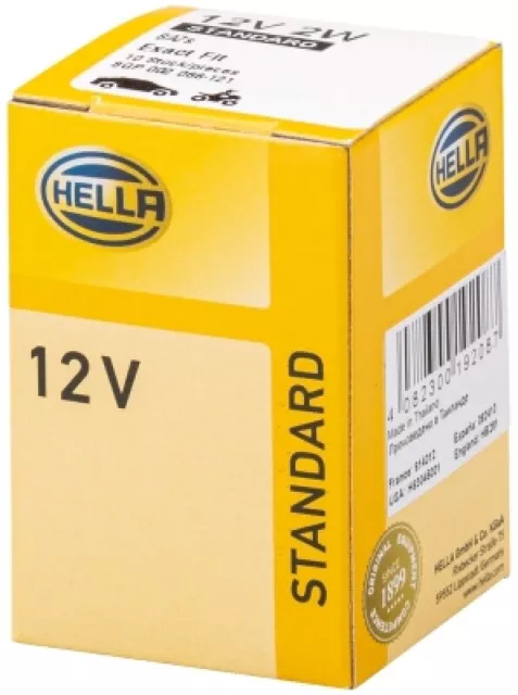 HELLA Glühlampe, Innenraumleuchte STANDARD 8GP 002 066-121