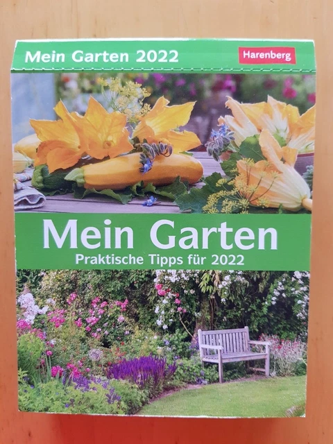 MEIN GARTEN 2022 Kalender von Harenberg EUR 11,00 PicClick DE