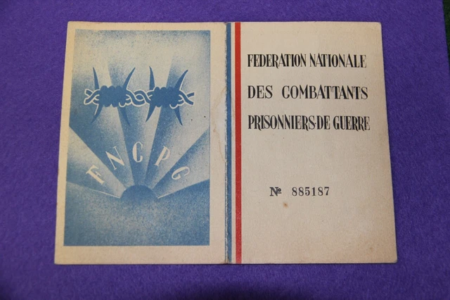Carte De Membre Souscripteur F.F.I. - Amicale De L'Aube N°26 (WW2)
