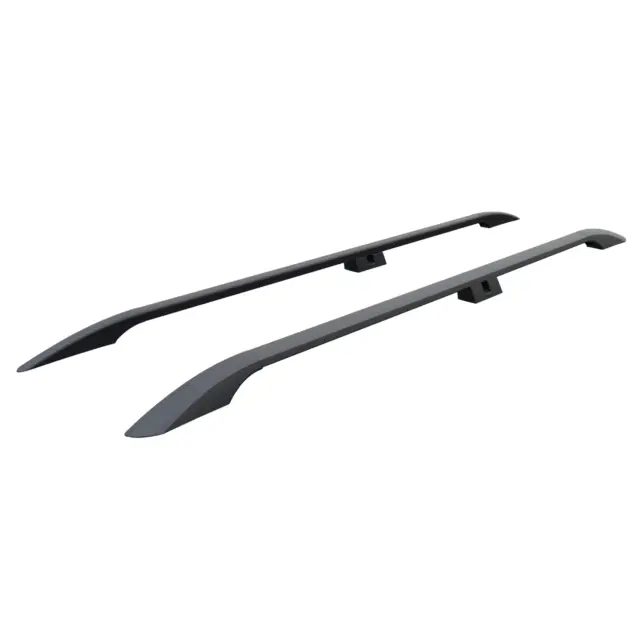 For RAM ProMaster 3500 2015-Up Roof Side Rails Ultimate Style Alu Black