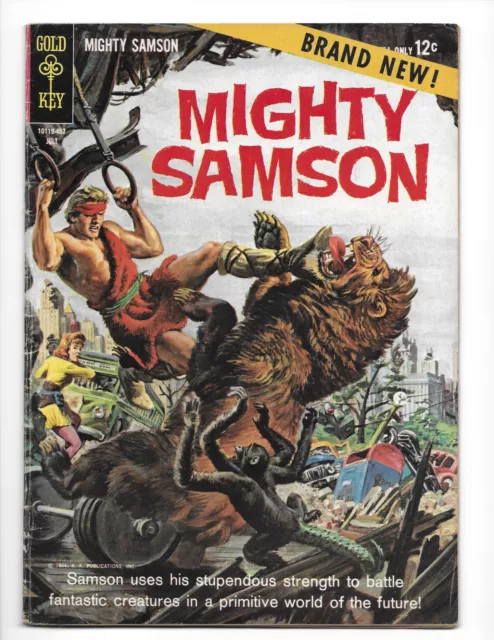 Mighty Sampson 1, Gold Key, Silver Age Key Issue