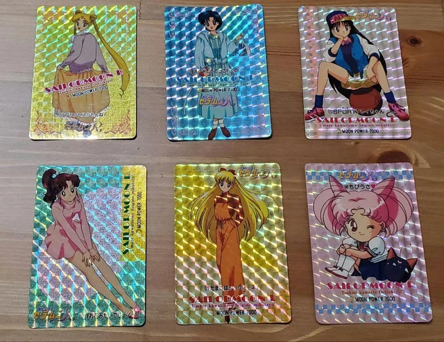 Rare Beauty products At that time Sailor Moon R Kira Card 6 sheets