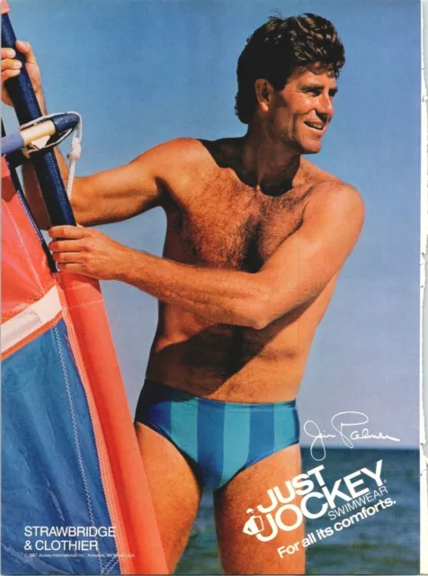 JIM PALMER JUST Jockey Underwear Model MLB Pitcher 1987 Vintage Print Ad  $8.57 - PicClick